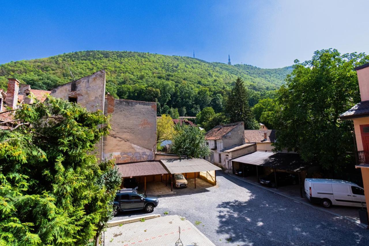 Black Gate - Quiet Studio In The Heart Of Old Town With Free Private Secured Parking Brașov Exterior foto
